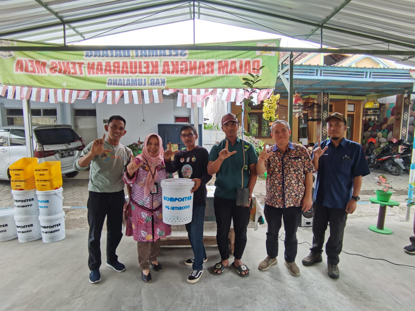 Didukung Dunia Usaha, DLH Kabupaten Lumajang Adakan Pelatihan Pembuatan Kompos